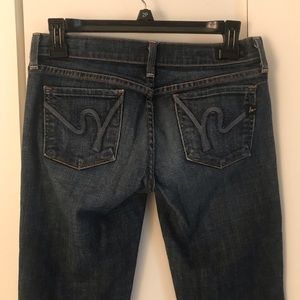 Citizens of Humanity low waist bootcut jeans